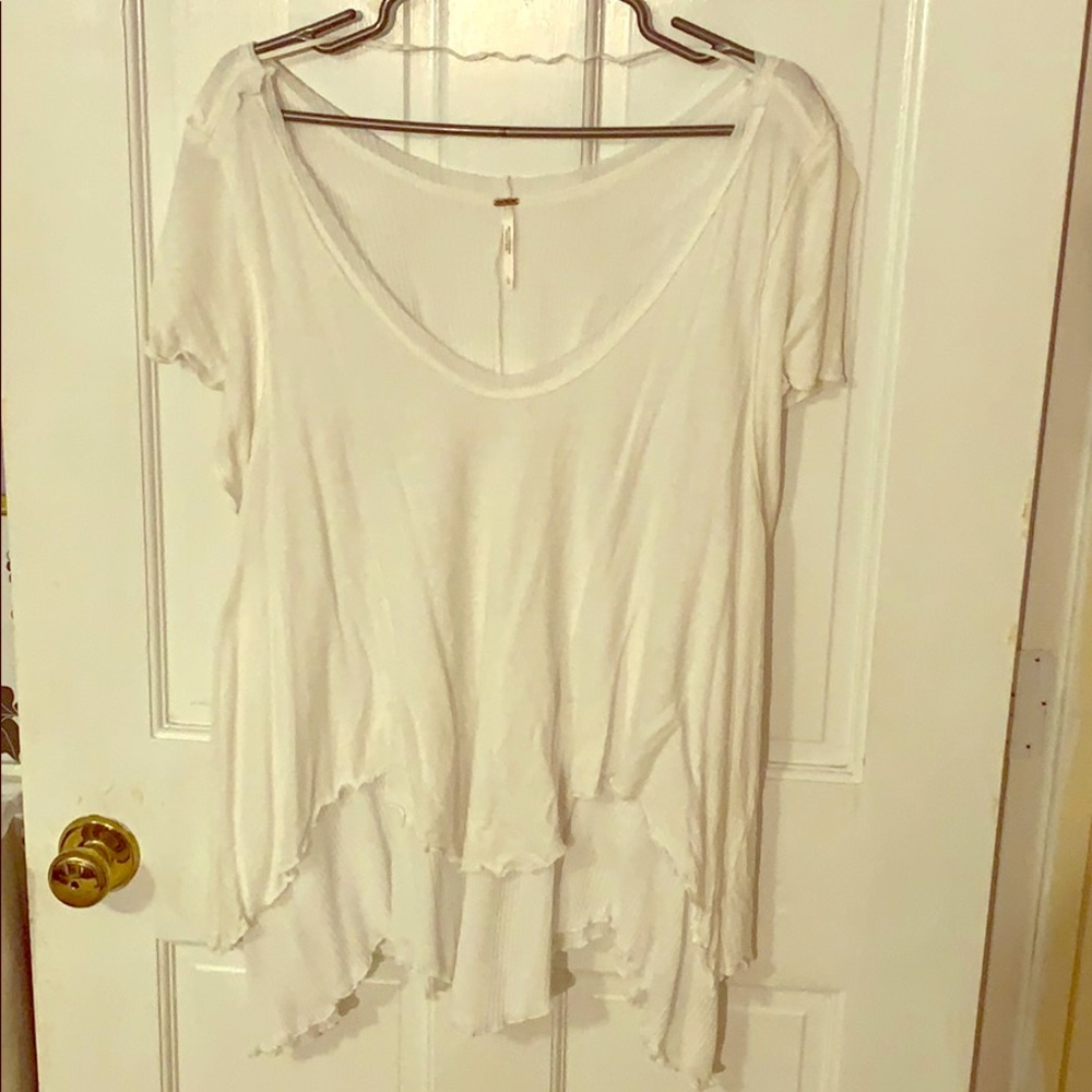 Free people gauze swing tee